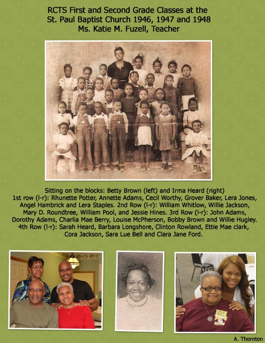 St. Paul Baptist Church Continues Its Historic Support of RCTS